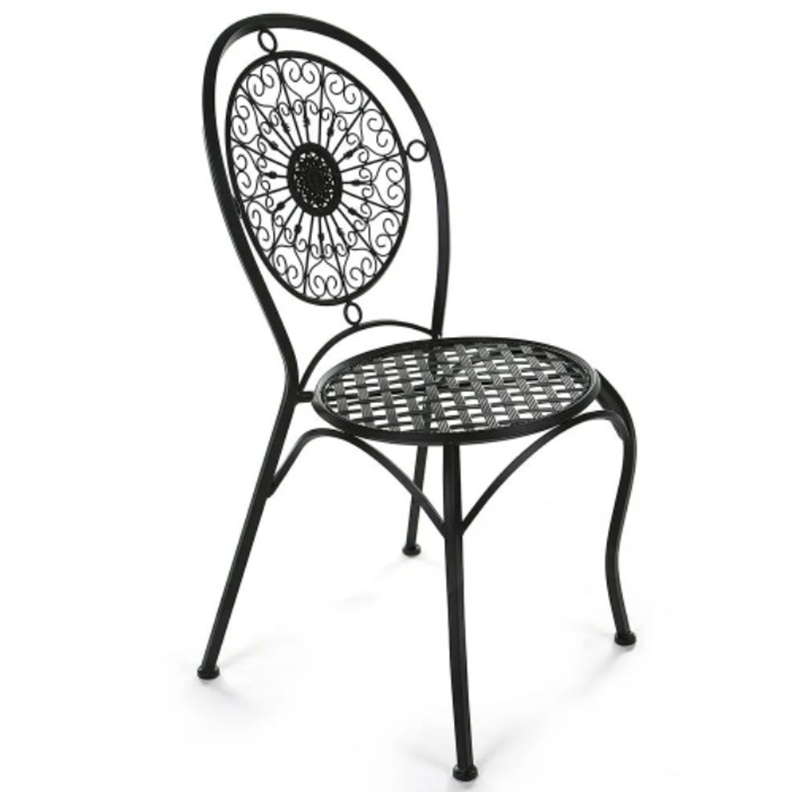Стул Forged Patterns Anita Black Черный Стул Forged Patterns Anita Black Черный в Костроме | Loft Concept