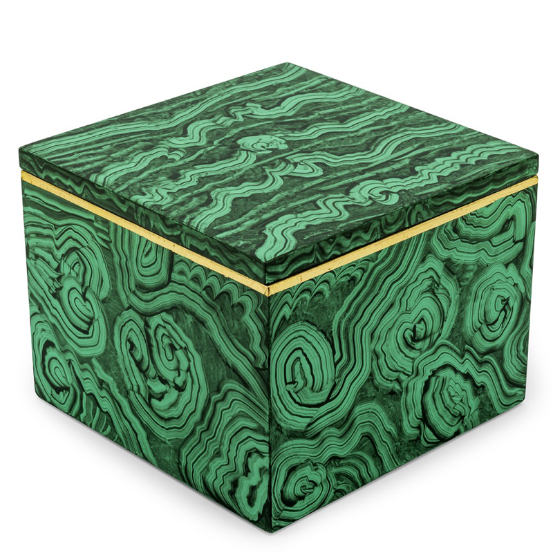 Шкатулка BOX KRIZIA MALAKI Малахит (зеленый) Шкатулка BOX KRIZIA MALAKI Малахит (зеленый) в Костроме | Loft Concept