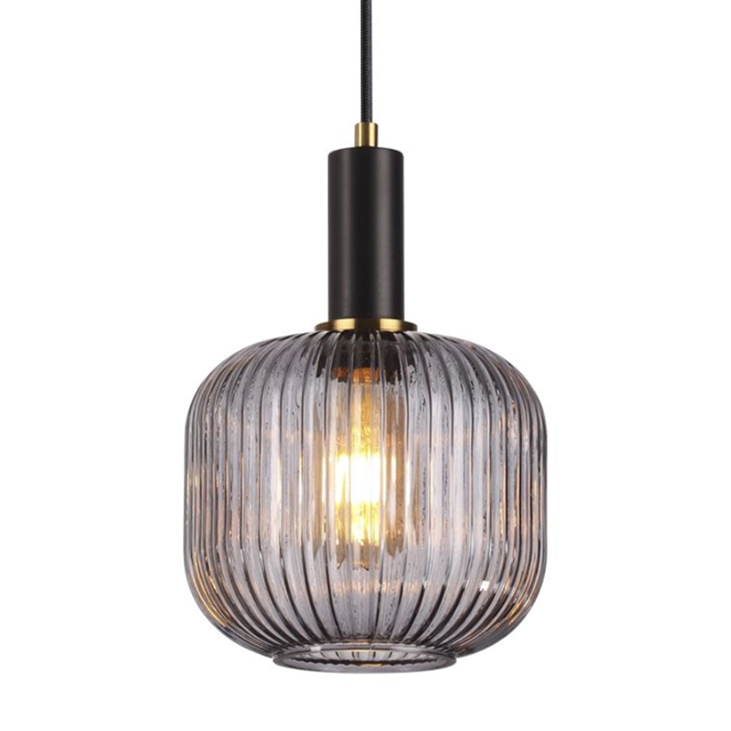 Подвесной светильник Ferm Living chinese lantern Gray Серый (Gray) Черный Подвесной светильник Ferm Living chinese lantern Gray Серый (Gray) Черный в Костроме | Loft Concept