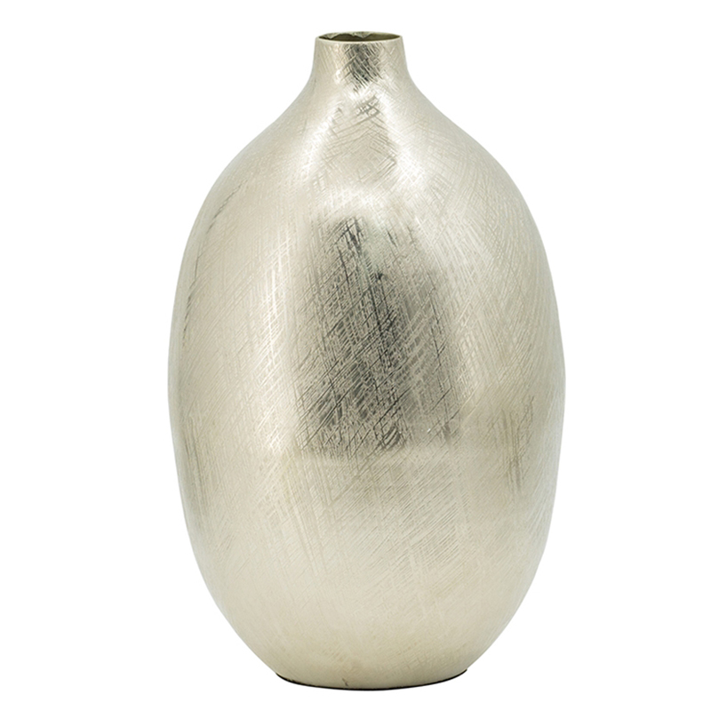 Ваза Silvian Vase silver Серебряный Ваза Silvian Vase silver Серебряный в Костроме | Loft Concept