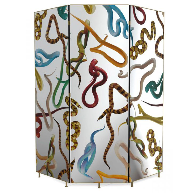 Ширма Seletti Screen Snakes Мульти Золотой Шампань Ширма Seletti Screen Snakes Мульти Золотой Шампань в Костроме | Loft Concept