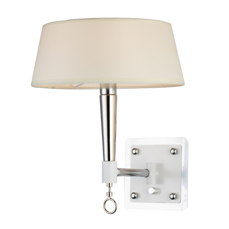 Бра Gilbert Sconce white Белый Хром Бра Gilbert Sconce white Белый Хром в Костроме | Loft Concept