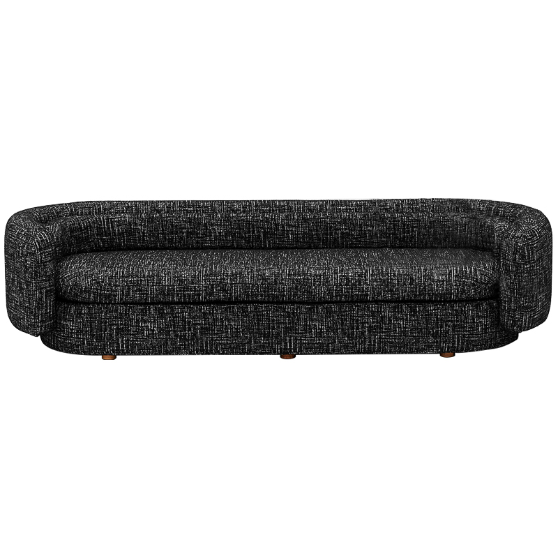 Диван Everard Sofa Черный Черно-белый Коричневый Диван Everard Sofa Черный Черно-белый Коричневый в Костроме | Loft Concept