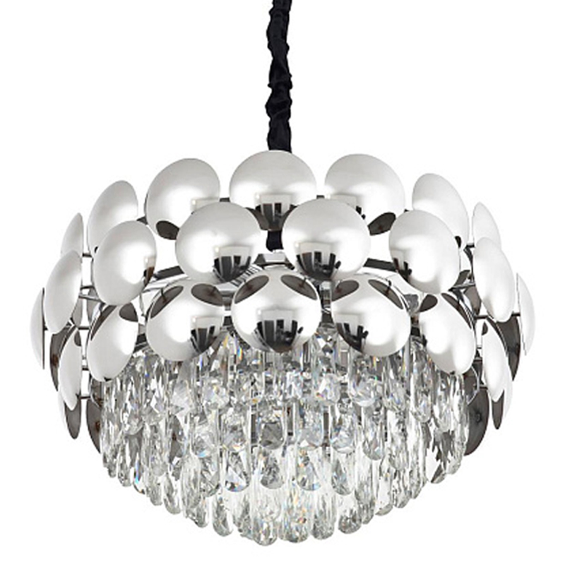 Люстра Egeskov Chrome с Хрустальным Плафоном Хром Люстра Egeskov Chrome с Хрустальным Плафоном Хром в Костроме | Loft Concept