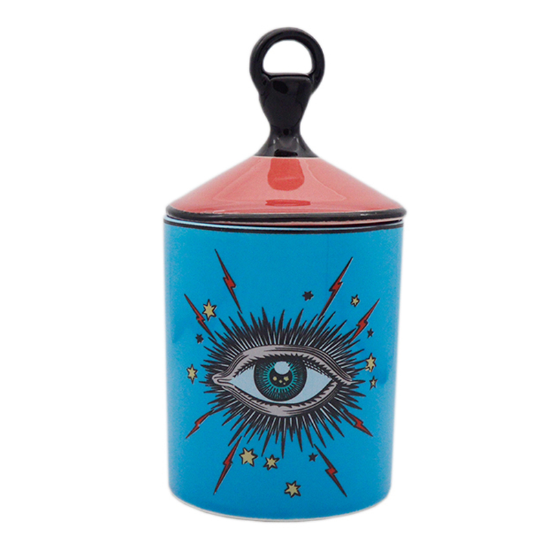 Ваза Vase Eye синяя Синий Красный Черный Ваза Vase Eye синяя Синий Красный Черный в Костроме | Loft Concept