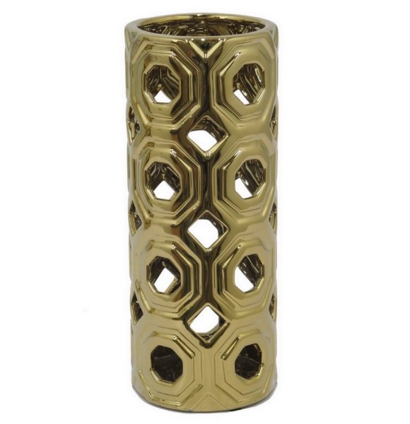 Ваза Sheikh Gold Cylinder Золотой Ваза Sheikh Gold Cylinder Золотой в Костроме | Loft Concept