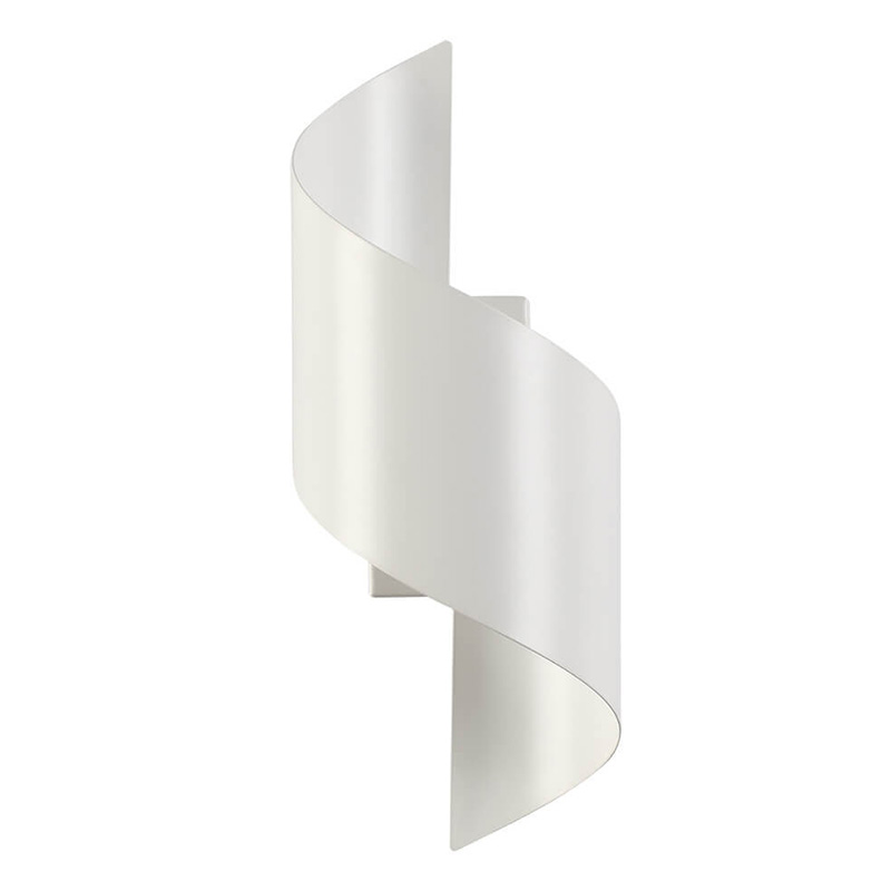 Бра White Locken Wall Lamp Белый Бра White Locken Wall Lamp Белый в Костроме | Loft Concept