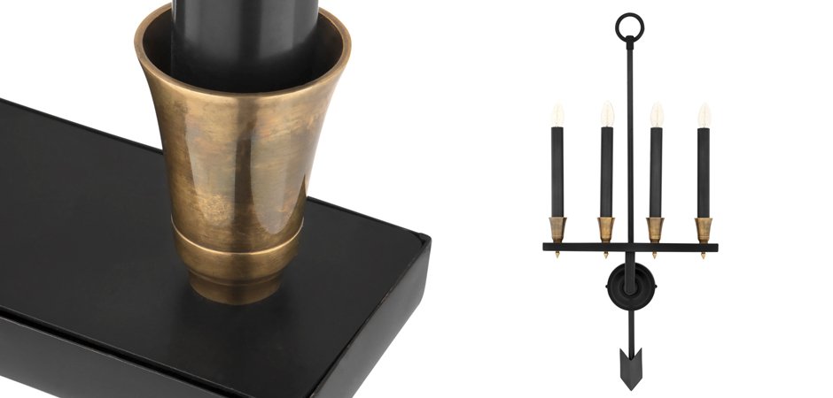 Бра Eichholtz Wall Lamp Gaillard Бра Eichholtz Wall Lamp Gaillard - Loft-Concept в Костроме