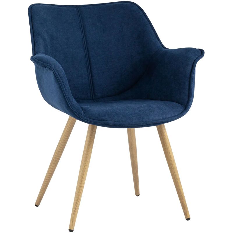 Стул Mason Chair Синий Ножки светлое дерево Синий Древесина Стул Mason Chair Синий Ножки светлое дерево Синий Древесина в Костроме | Loft Concept