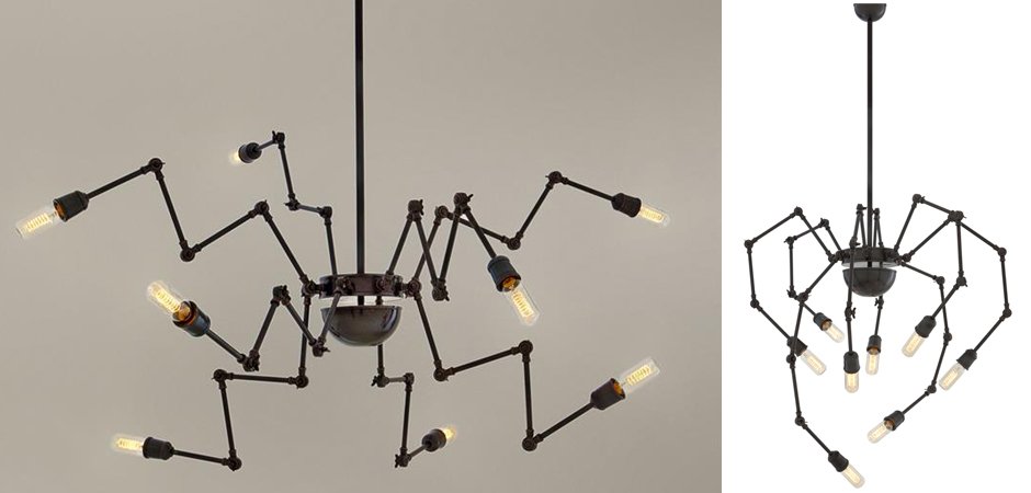 Люстра Eichholtz Ceiling Lamp Spider - Loft-Concept в Костроме