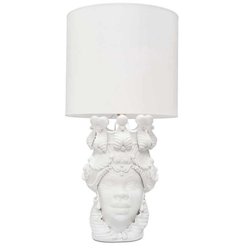 Настольная лампа Table Lamp Moro Lady Big Lipstick White Белый Настольная лампа Table Lamp Moro Lady Big Lipstick White Белый в Костроме | Loft Concept