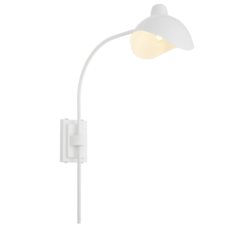 Бра Eichholtz Wall Lamp Pelham White Белый Бра Eichholtz Wall Lamp Pelham White Белый в Костроме | Loft Concept