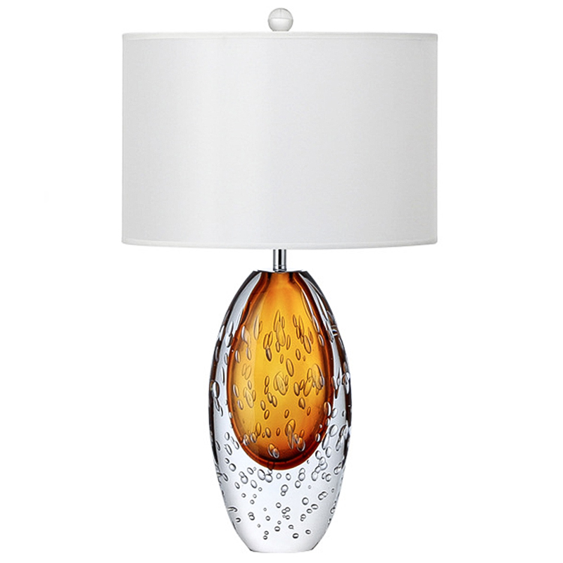 Дизайнерская Лампа настольная Crystal Table Lamp Янтарное стекло Капли Янтарный Прозрачный Белый Дизайнерская Лампа настольная Crystal Table Lamp Янтарное стекло Капли Янтарный Прозрачный Белый в Костроме | Loft Concept