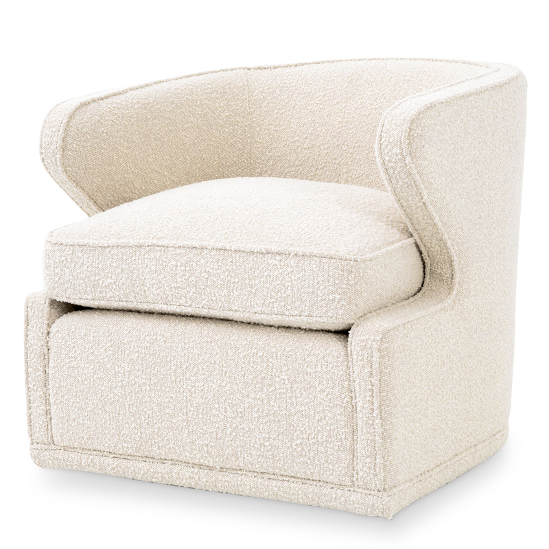 Кресло Eichholtz Chair Dorset Boucle cream Кремовый Кресло Eichholtz Chair Dorset Boucle cream Кремовый в Костроме | Loft Concept