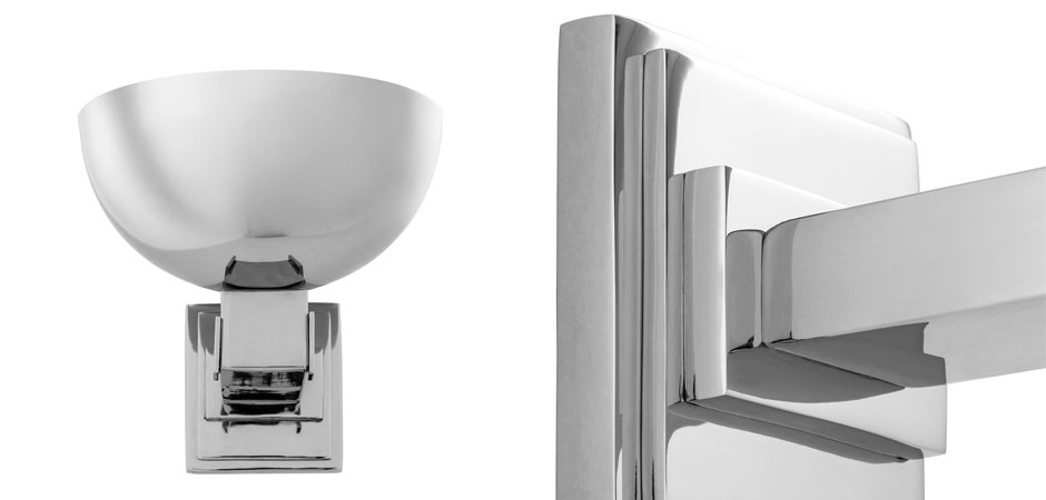 Бра Eichholtz Wall Lamp Haussman Nickel - Loft-Concept в Костроме