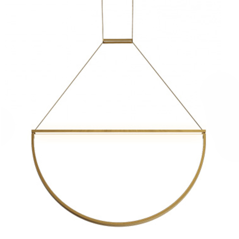 Подвесной светильник Solana Hanging lamp Золотой Подвесной светильник Solana Hanging lamp Золотой в Костроме | Loft Concept