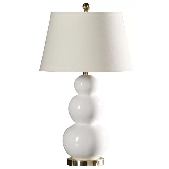 Настольная лампа Gourd Lamp Белый Настольная лампа Gourd Lamp Белый в Костроме | Loft Concept