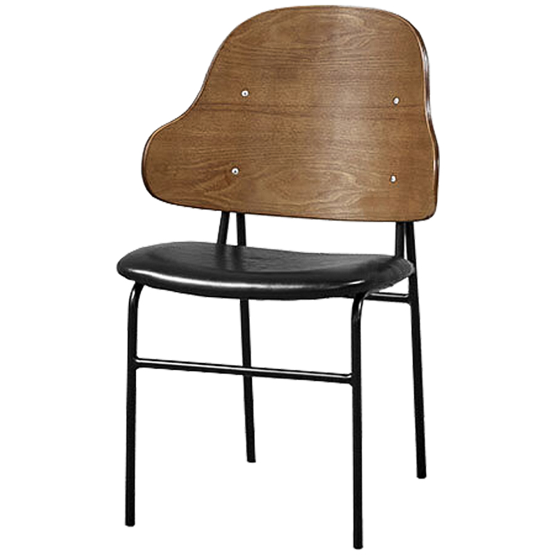 Стул Ceana Loft Stool Коричневый Черный в Костроме | Loft Concept 