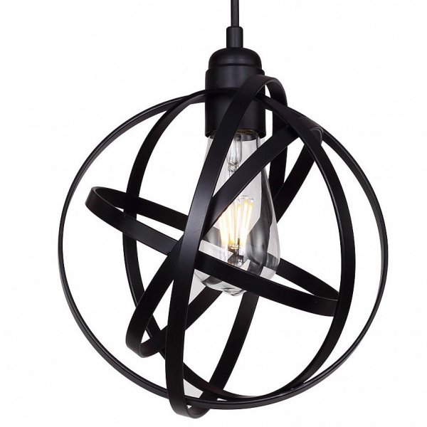 Подвесной светильник Loft Sphere Pendant Черный Подвесной светильник Loft Sphere Pendant Черный в Костроме | Loft Concept