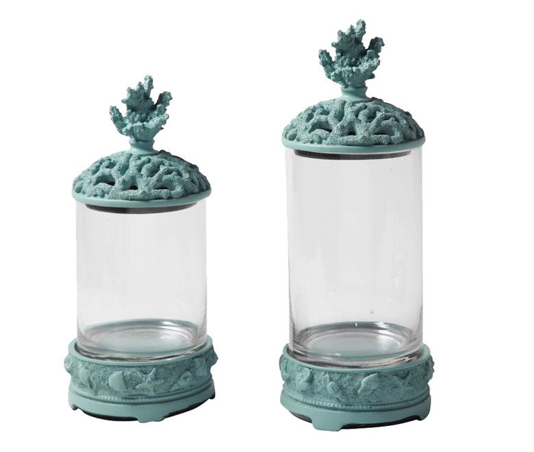 Ваза Colbe Vase green Бирюзовый Ваза Colbe Vase green Бирюзовый в Костроме | Loft Concept