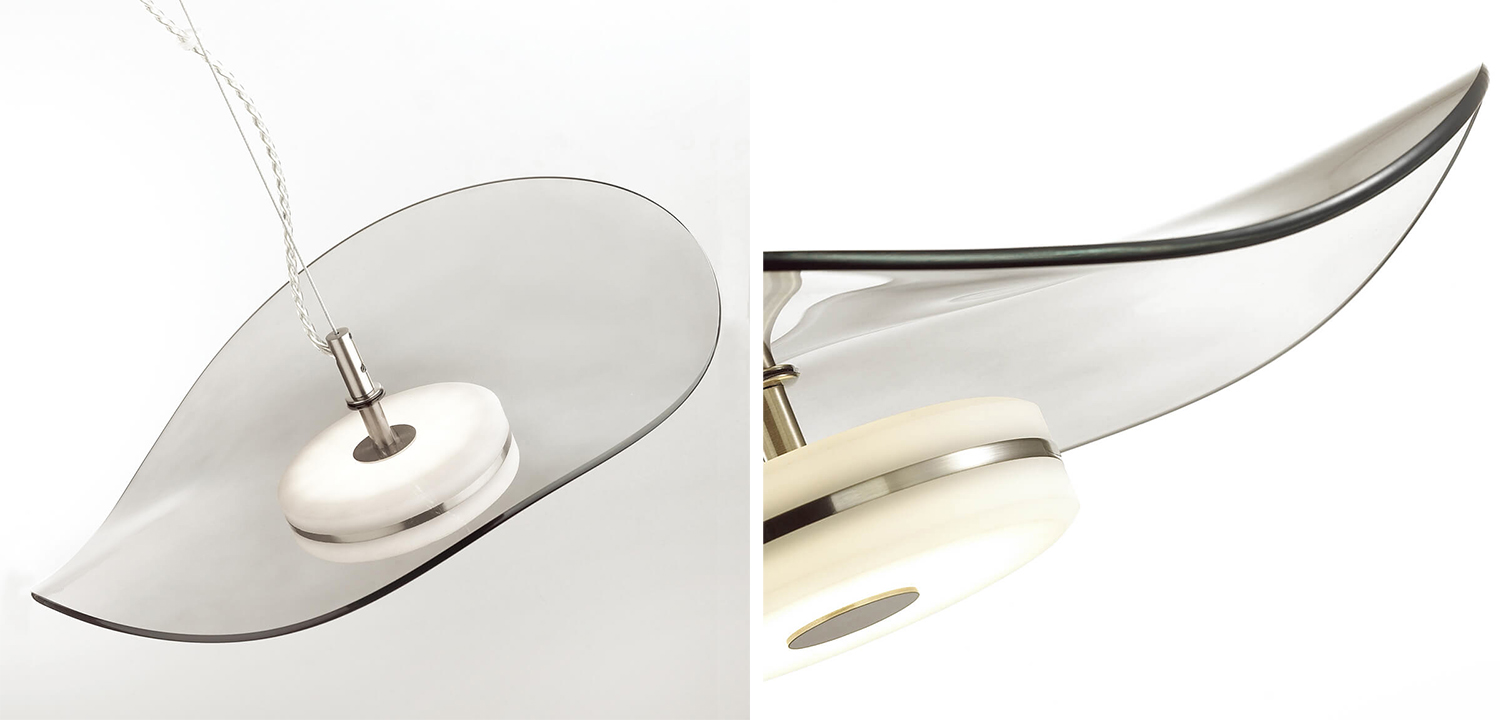 Подвесной светильник Floaty Smoky Hanging lamp - фото №1