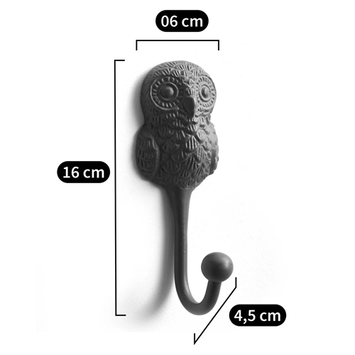 Настенный крючок в виде совы Owl Wall Hook Blue Настенный крючок в виде совы Owl Wall Hook Blue в Костроме