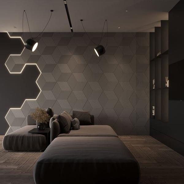 Гипсовая 3D Панель M-52 Гипсовая 3D Панель M-52 в Костроме | Loft Concept