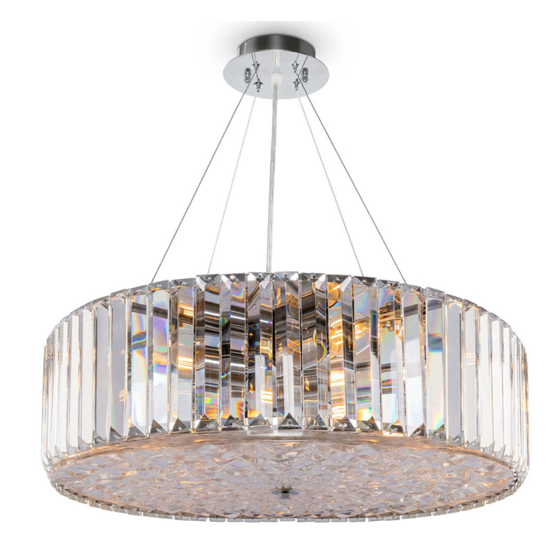 Люстра Odília Chandelier Хром Прозрачный Люстра Odília Chandelier Хром Прозрачный в Костроме | Loft Concept