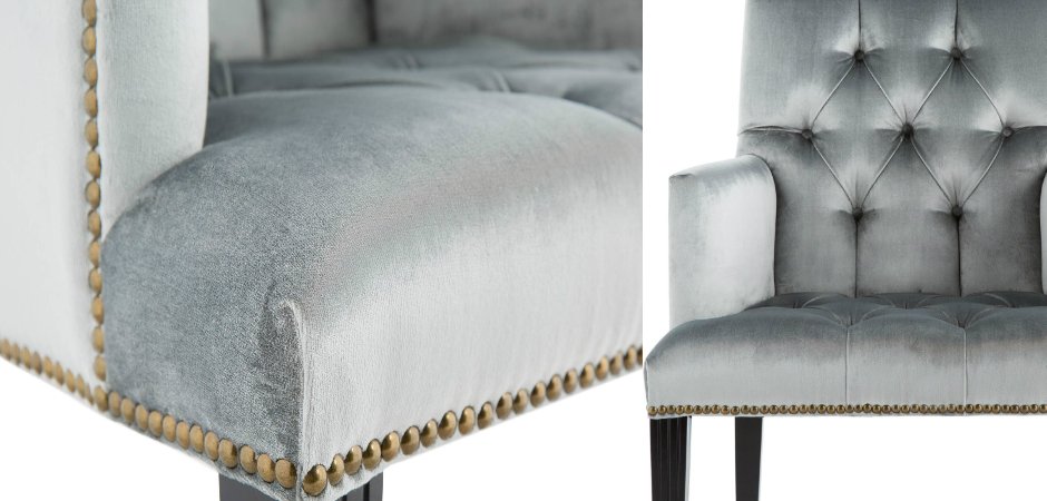 Стул с подлокотниками Parisian Сhic Silver Стул с подлокотниками Parisian Сhic Silver - Loft-Concept в Костроме