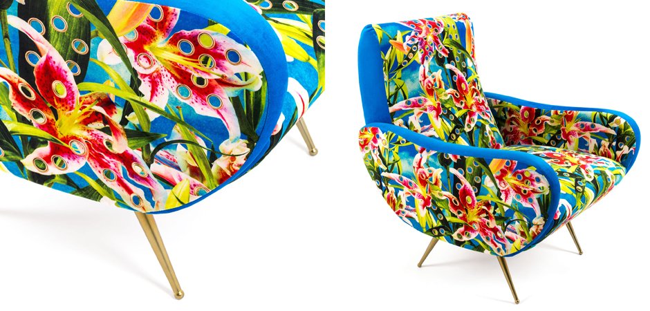 Кресло Seletti Armchair Flowers with holes Кресло Seletti Armchair Flowers with holes - Loft-Concept в Костроме