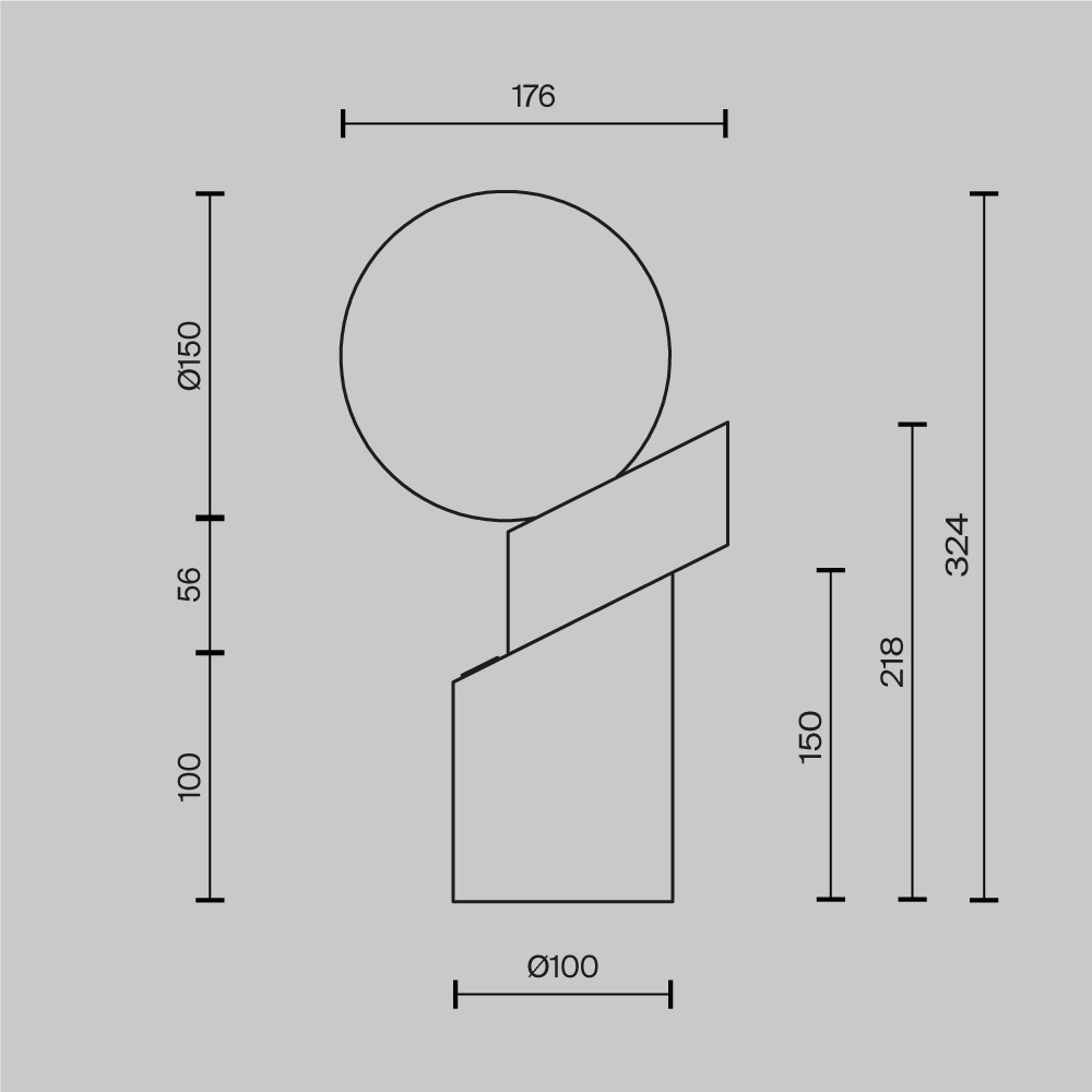 Настольный светильник Divario 3000К 3Вт в Костроме