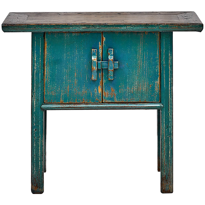 Тумба Unner Chinoiserie Nightstand Бирюзовый в Костроме | Loft Concept 