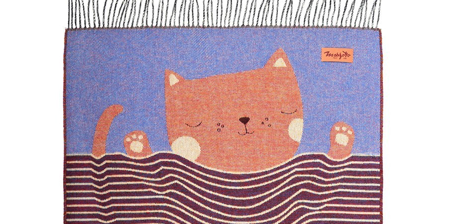 Плед CAT 1 Marzotto - Loft-Concept в Костроме