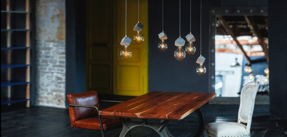 Подвесной светильник BETON MAKT - фото №1