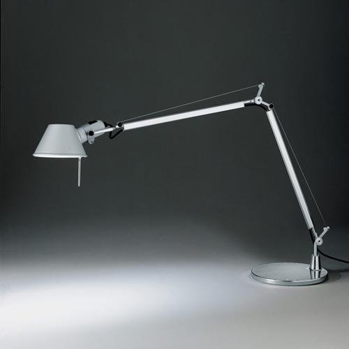 Настольная лампа Tolomeo Tavolo Nero Белый Хром Настольная лампа Tolomeo Tavolo Nero Белый Хром в Костроме | Loft Concept