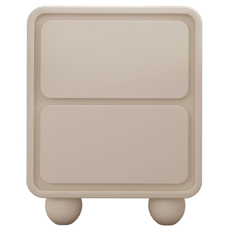 Тумба Cobb Beige Nightstand Бежевый Тумба Cobb Beige Nightstand Бежевый в Костроме | Loft Concept