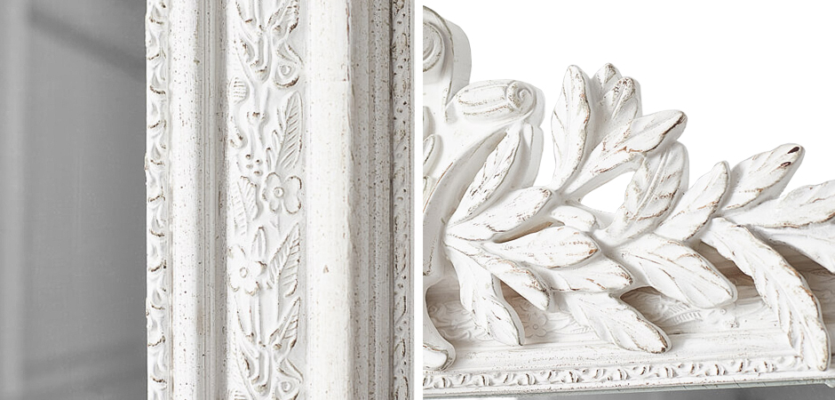 Зеркало Polastron Mirror White Зеркало Polastron Mirror White - Loft-Concept в Костроме