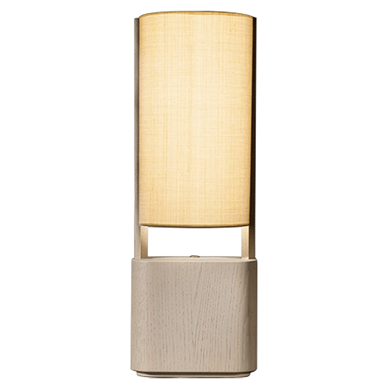 Настольная лампа Raulf Table Lamp Бежевый Белый Настольная лампа Raulf Table Lamp Бежевый Белый в Костроме | Loft Concept