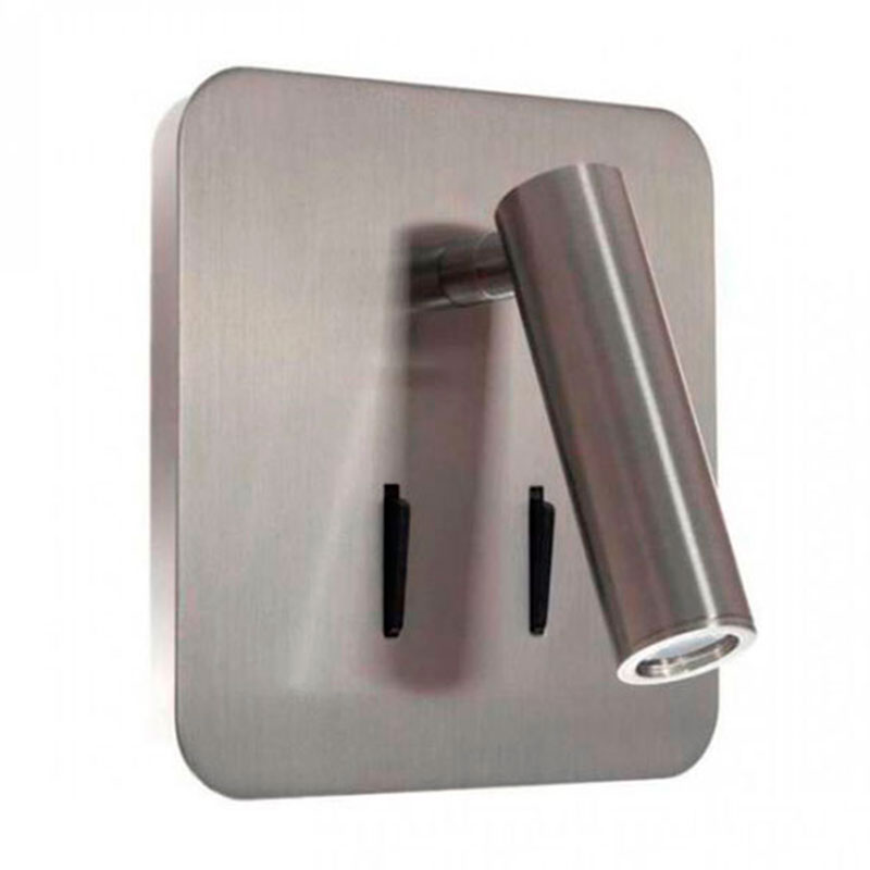 Бра Chelsom WALL LED DOCK Silver Square Серебряный Бра Chelsom WALL LED DOCK Silver Square Серебряный в Костроме | Loft Concept