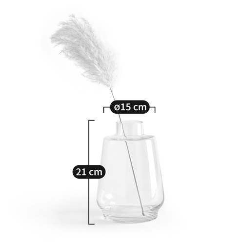 Ваза из цветного стекла TRANSPARENT FORMS 21 Ваза из цветного стекла TRANSPARENT FORMS 21 в Костроме