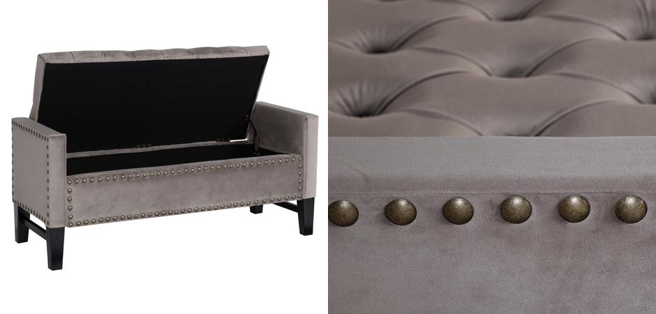Банкетка с ящиком Helen Bench Seat Банкетка с ящиком Helen Bench Seat - Loft-Concept в Костроме