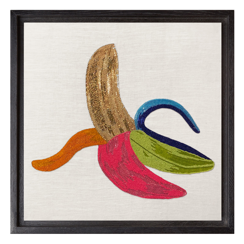 Панно Jonathan Adler BANANA BEADED WALL ART Мульти Панно Jonathan Adler BANANA BEADED WALL ART Мульти в Костроме | Loft Concept