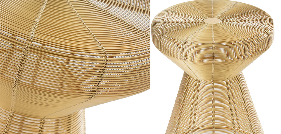 Приставной столик Iron Wire Table Приставной столик Iron Wire Table - Loft-Concept в Костроме