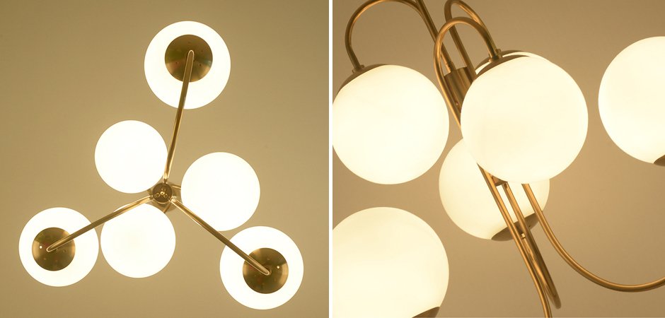 Люстра Gooseneck Pelle Chandelier Люстра Gooseneck Pelle Chandelier - Loft-Concept в Костроме