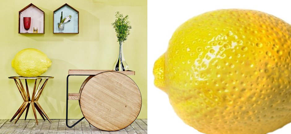 Аксессуар lemon ceramics Большой Лимон Аксессуар lemon ceramics Большой Лимон - Loft-Concept в Костроме