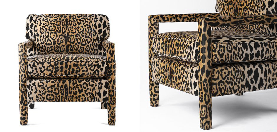 Кресло Leopard Parsons Chair Кресло Leopard Parsons Chair - Loft-Concept в Костроме