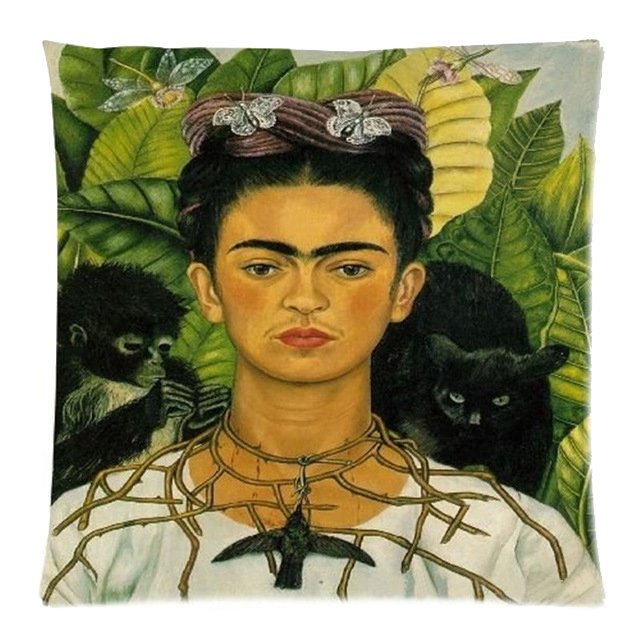 Декоративная подушка Frida Kahlo 2 Декоративная подушка Frida Kahlo 2 в Костроме | Loft Concept