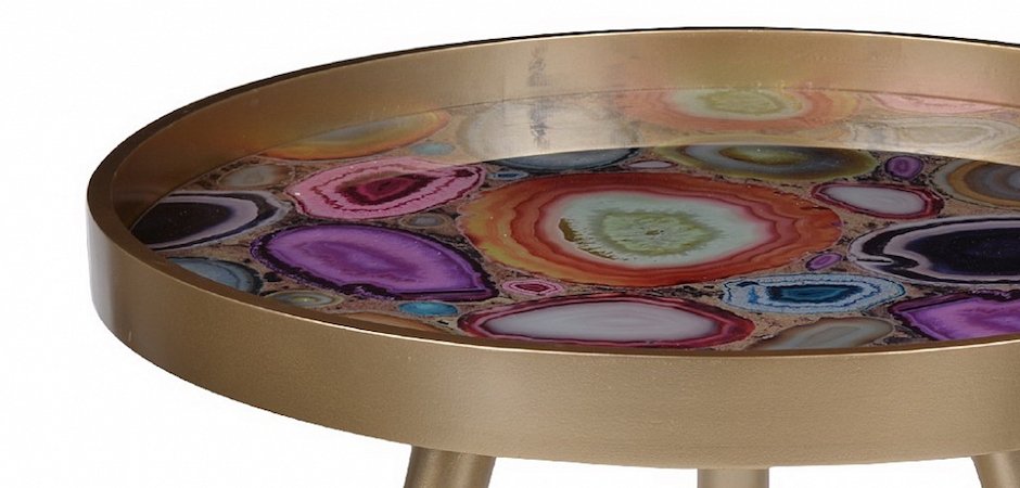 Журнальный стол Purple agate Журнальный стол Purple agate - Loft-Concept в Костроме