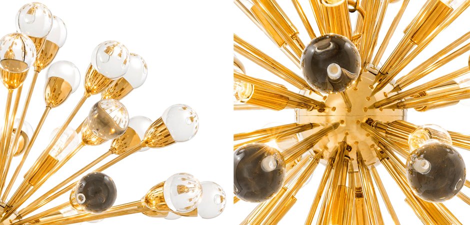 Люстра Chandelier Antares L Gold Люстра Chandelier Antares L Gold - Loft-Concept в Костроме
