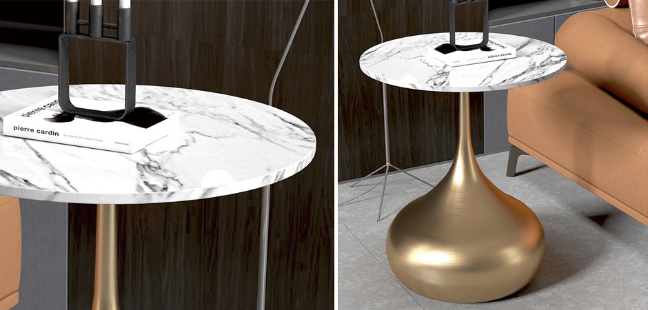 Приставной стол Gold Base Приставной стол Gold Base - Loft-Concept в Костроме